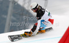 Fraenzi Maegert-Kohli of Switzerland during parallel giant slalom of FIS Snowbord World Cup in Kreischberg, Austria. Parallel giant slalom of FIS Snowbord World Cupwas held in Kreischberg, Austria, on 6th of January 2010.
