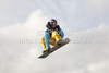 Sebastien TOUTANT CAN  takes to the air during the qualification round prior of the FIS Snowboard Big Air World Cup at the London Freeze Festival at Battersea Power Station, London.
