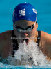 Katja Lehtonen of Finland competes during Womens  50m Breaststroke Heats during the 13th FINA World Championships Roma 2009, on August 1, 2009, at the Stadio del Nuoto,  in Foro Italico, Rome, Italy.
