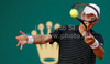 Jarkko Nieminen (FIN) in action during the first round match between J. Monaco (ESP) and Jarkko Nieminen (FIN) at the ATP Monte Carlo Masters tennis tournament held in the Monte Carlo Country Club, Monaco, between from the 12th to the 18th April.
