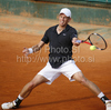 Jarkko Nieminen (FIN) in action during the first round match between J. Monaco (ESP) and Jarkko Nieminen (FIN) at the ATP Monte Carlo Masters tennis tournament held in the Monte Carlo Country Club, Monaco, between from the 12th to the 18th April.
