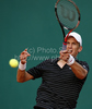 Jarkko Nieminen (FIN) in action during the first round match between J. Monaco (ESP) and Jarkko Nieminen (FIN) at the ATP Monte Carlo Masters tennis tournament held in the Monte Carlo Country Club, Monaco, between from the 12th to the 18th April.
