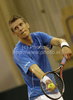 Jarkko Nieminen of Finland during match of Davis Cup between Slovenia and Finland. Match between Jarkko Nieminen of Finland and Gregor Zemlja of Slovenia was held in Tivoli Arena in Ljubljana, Slovenia, on Friday, 4th of March 2011.
