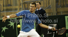 Jarkko Nieminen during match of Davis Cup between Slovenia and Finland. Match between Jarkko Nieminen of Finland and Gregor Zemlja of Slovenia was held in Tivoli Arena in Ljubljana, Slovenia, on Friday, 4th of March 2011.
