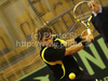 Blaz Kavcic of Slovenia during match of Davis Cup between Slovenia and Finland. Match between Harri Heliovaara of Finland and Blaz Kavcic of Slovenia was held in Tivoli Arena in Ljubljana, Slovenia, on Friday, 4th of March 2011.
