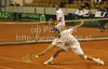 Luka Gregorc (R) and Gregor Zemlja of Slovenia (L) during doubles match of Davis Cup between Slovenia and Finland. Match between Jarkko Nieminen and Harri Heliovaara of Finland, and Gregor Zemlja, and Luka Gregorc of Slovenia was held in Tivoli Arena in Ljubljana, Slovenia, on Saturday, 5th of March 2011.
