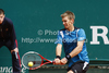 Jarkko Nieminen (FIN) in action during the first round match between Radek Stepanek (CZE) and Jarkko Nieminen (FIN) at the ATP Monte Carlo Masters tennis tournament held in the Monte Carlo Country Club, Monaco.
