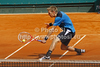 Jarkko Nieminen (FIN) in action during the first round match between Radek Stepanek (CZE) and Jarkko Nieminen (FIN) at the ATP Monte Carlo Masters tennis tournament held in the Monte Carlo Country Club, Monaco.
