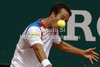 Philipp Kohlschreiber (GER) in action during the first round match between Guilaume Rufin (FRA) and Philipp Kohlschreiber (GER) at the ATP Monte Carlo Masters tennis tournament held in the Monte Carlo Country Club, Monaco.
