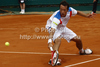 Philipp Kohlschreiber (GER) in action during the first round match between Guilaume Rufin (FRA) and Philipp Kohlschreiber (GER) at the ATP Monte Carlo Masters tennis tournament held in the Monte Carlo Country Club, Monaco.
