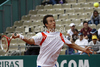 Philipp Kohlschreiber (GER) in action during the first round match between Guilaume Rufin (FRA) and Philipp Kohlschreiber (GER) at the ATP Monte Carlo Masters tennis tournament held in the Monte Carlo Country Club, Monaco.
