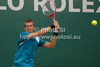 Jarkko Nieminen (FIN) in action during the second round match between Rafael Nadal (ESP) and Jarkko Nieminen (FIN)  at the ATP Monte Carlo Masters tennis tournament held in the Monte Carlo Country Club, Monaco..
