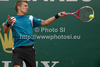 Jarkko Nieminen (FIN) in action during the second round match between Rafael Nadal (ESP) and Jarkko Nieminen (FIN)  at the ATP Monte Carlo Masters tennis tournament held in the Monte Carlo Country Club, Monaco..
