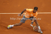 Rafael Nadal (ESP) in action during the second round match between Rafael Nadal (ESP) and Jarkko Nieminen (FIN)  at the ATP Monte Carlo Masters tennis tournament held in the Monte Carlo Country Club, Monaco..
