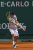 Bernard Tomic (AUS)  in action during the second round match between Bernard Tomic (AUS) and Alexandr Dolgopolov (UKR)  at the ATP Monte Carlo Masters tennis tournament held in the Monte Carlo Country Club, Monaco..

