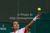 Alexandr Dolgopolov (UKR) in action during the second round match between Bernard Tomic (AUS) and Alexandr Dolgopolov (UKR)  at the ATP Monte Carlo Masters tennis tournament held in the Monte Carlo Country Club, Monaco..
