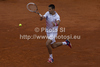 Novak Djokovic (SRB) in action during the second round match between Novak Djokovic (SRB) and Andreas Seppi (ITA)  at the ATP Monte Carlo Masters tennis tournament held in the Monte Carlo Country Club, Monaco..
