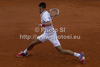Novak Djokovic (SRB) in action during the second round match between Novak Djokovic (SRB) and Andreas Seppi (ITA)  at the ATP Monte Carlo Masters tennis tournament held in the Monte Carlo Country Club, Monaco..
