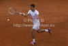 Novak Djokovic (SRB) in action during the second round match between Novak Djokovic (SRB) and Andreas Seppi (ITA)  at the ATP Monte Carlo Masters tennis tournament held in the Monte Carlo Country Club, Monaco..
