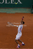 Novak Djokovic (SRB) in action during the second round match between Novak Djokovic (SRB) and Andreas Seppi (ITA)  at the ATP Monte Carlo Masters tennis tournament held in the Monte Carlo Country Club, Monaco..
