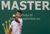 Novak Djokovic (SRB) in action during the second round match between Novak Djokovic (SRB) and Andreas Seppi (ITA)  at the ATP Monte Carlo Masters tennis tournament held in the Monte Carlo Country Club, Monaco..
