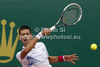 Novak Djokovic (SRB) in action during the second round match between Novak Djokovic (SRB) and Andreas Seppi (ITA)  at the ATP Monte Carlo Masters tennis tournament held in the Monte Carlo Country Club, Monaco..
