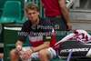 Andreas Seppi (ITA) in action during the second round match between Novak Djokovic (SRB) and Andreas Seppi (ITA)  at the ATP Monte Carlo Masters tennis tournament held in the Monte Carlo Country Club, Monaco..
