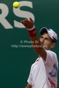 Novak Djokovic (SRB) in action during the second round match between Novak Djokovic (SRB) and Andreas Seppi (ITA)  at the ATP Monte Carlo Masters tennis tournament held in the Monte Carlo Country Club, Monaco..
