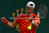 Jurgen Melzer (AUT) in action during the second round match between Julien Benneteau (FRA) and Jurgen Melzer (AUT)  at the ATP Monte Carlo Masters tennis tournament held in the Monte Carlo Country Club, Monaco..
