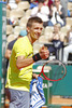Jarkko Nieminen of Finland in action on day one of the ATP Monte Carlo Masters, at Monte-Carlo Sporting Club on April 15, 2013 in Monte-Carlo, Monaco.
