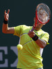 Jarkko Nieminen of Finland plays a shot during the second round match against Marinko Matosevic of Australia (not pictured) on day three of the ATP Monte Carlo Masters, at Monte-Carlo Sporting Club on April 17, 2013 in Monte-Carlo, Monaco.
