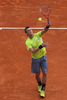 Jarkko Nieminen of Finland in action during the quarter final match against Novak Djokovic of Serbia (not pictured) on day five of the ATP Monte Carlo Masters, at Monte-Carlo Sporting Club on April 19, 2013 in Monte-Carlo, Monaco.
