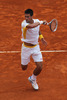 Novak Djokovic of Serbia in action during the quarter final match against Jarkko Nieminen of Finland (not pictured) on day five of the ATP Monte Carlo Masters, at Monte-Carlo Sporting Club on April 19, 2013 in Monte-Carlo, Monaco.
