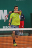 Jarkko Nieminen of Finland in action during the quarter final match against Novak Djokovic of Serbia (not pictured) on day five of the ATP Monte Carlo Masters, at Monte-Carlo Sporting Club on April 19, 2013 in Monte-Carlo, Monaco.
