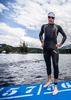 Lukas Hollaus (AUT) before start of Elite Men of ITU World Championship Dextro Energy Triathlon Kitzbuehel, Austria on 2013/07/06.
