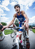 Laurent Vidal (FRA) during Elite Men of ITU World Championship Dextro Energy Triathlon Kitzbuehel, Austria on 2013/07/06.
