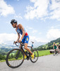 Aurelien Raphael (FRA) during Elite Men of ITU World Championship Dextro Energy Triathlon Kitzbuehel, Austria on 2013/07/06.
