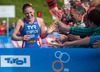 Jodie Stimpson (GBR) during Elite Women of ITU World Championship Dextro Energy Triathlon Kitzbuehel, Austria on 2013/07/06.

