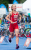 Lisa Berger (SUI) during the women Elite competition of the Triathlon European Championships at the Schwarzsee in Kitzbuehel, Austria on 20.6.2014.
