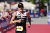 Sean Donnelly (8. Platz - Dieburg) auf dem Weg ins Ziel // during the Ergo Ironman 70.3 in Remich, Luxembourg on 2014/06/21.
