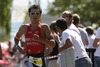 Der Franzose Romain Guillaume (FRA, Frankreich) // during the Ergo Ironman 70.3 in Remich, Luxembourg on 2014/06/21.
