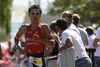 Der Franzose Romain Guillaume (FRA, Frankreich) // during the Ergo Ironman 70.3 in Remich, Luxembourg on 2014/06/21.
