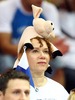 Finnish fans during the FIVB Volleyball Men World Championships Pool B Match between Finland and Germany at the Spodek in Katowice, Poland on 2014/09/06.
