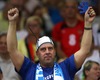 Finnish fans during the FIVB Volleyball Men World Championships Pool B Match between Finland and Germany at the Spodek in Katowice, Poland on 2014/09/06.
