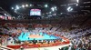 General view to arena during the FIVB Volleyball Men World Championships Pool B Match beween Finland and Germany at the Spodek in Katowice, Poland on 2014/09/06.
