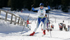 Winner Janez Drobnic of Slovenian parliament skiing in 16th Cross country skiing race of politicians and diplomats in Pokljuka, Slovenia. 16th Cross country skiing race of politicians and diplomats was held in Pokljuka, Slovenia, on 26th of January 2008.
