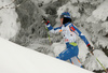 Aino Kaisa Saarinen of Finland skiing during qualifications for Women sprint race of Viessmann Cross country skiing FIS World Cup 2009-10. Qualifications for Women sprint race of Viessmann Cross country skiing FIS World Cup were held in Rogla, Slovenia, on 19th of December 2009.
