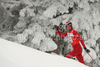 John Kristian Dahl of Norway skiing during qualifications for Men sprint race of Viessmann Cross country skiing FIS World Cup 2009-10. Qualifications for Men sprint race of Viessmann Cross country skiing FIS World Cup were held in Rogla, Slovenia, on 19th of December 2009.
