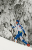 Lasse Paakkonen of Finland skiing during qualifications for Men sprint race of Viessmann Cross country skiing FIS World Cup 2009-10. Qualifications for Men sprint race of Viessmann Cross country skiing FIS World Cup were held in Rogla, Slovenia, on 19th of December 2009.

