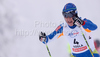 Aino Kaisa Saarinen of Finland skiing during qualifications for Women sprint race of Viessmann Cross country skiing FIS World Cup 2009-10. Qualifications for Women sprint race of Viessmann Cross country skiing FIS World Cup were held in Rogla, Slovenia, on 19th of December 2009.

